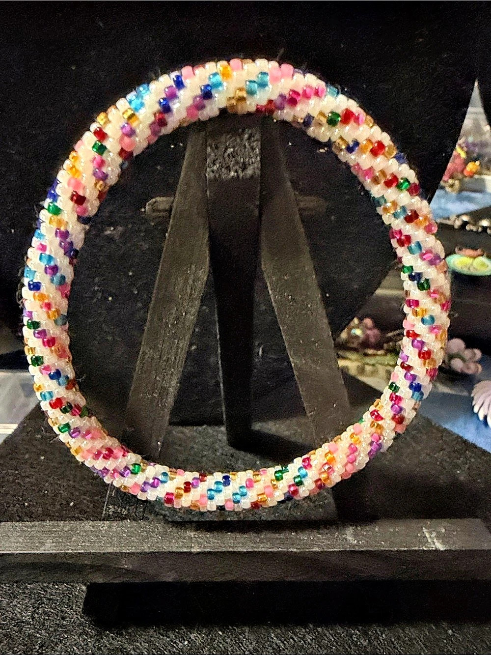 Multicolor Beaded Bracelet Like New